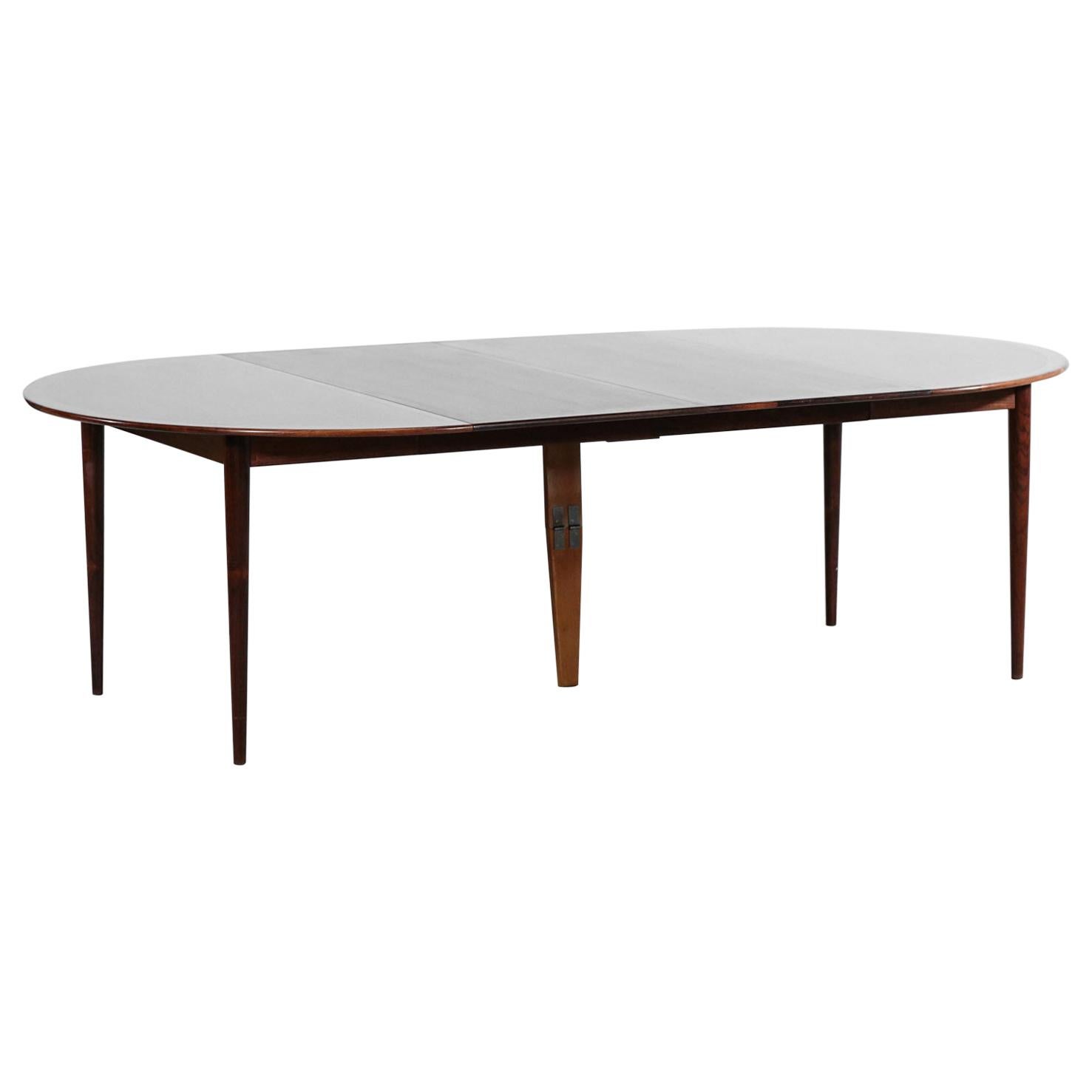 Danish Dining Table by Grete Jalk in Rosewood