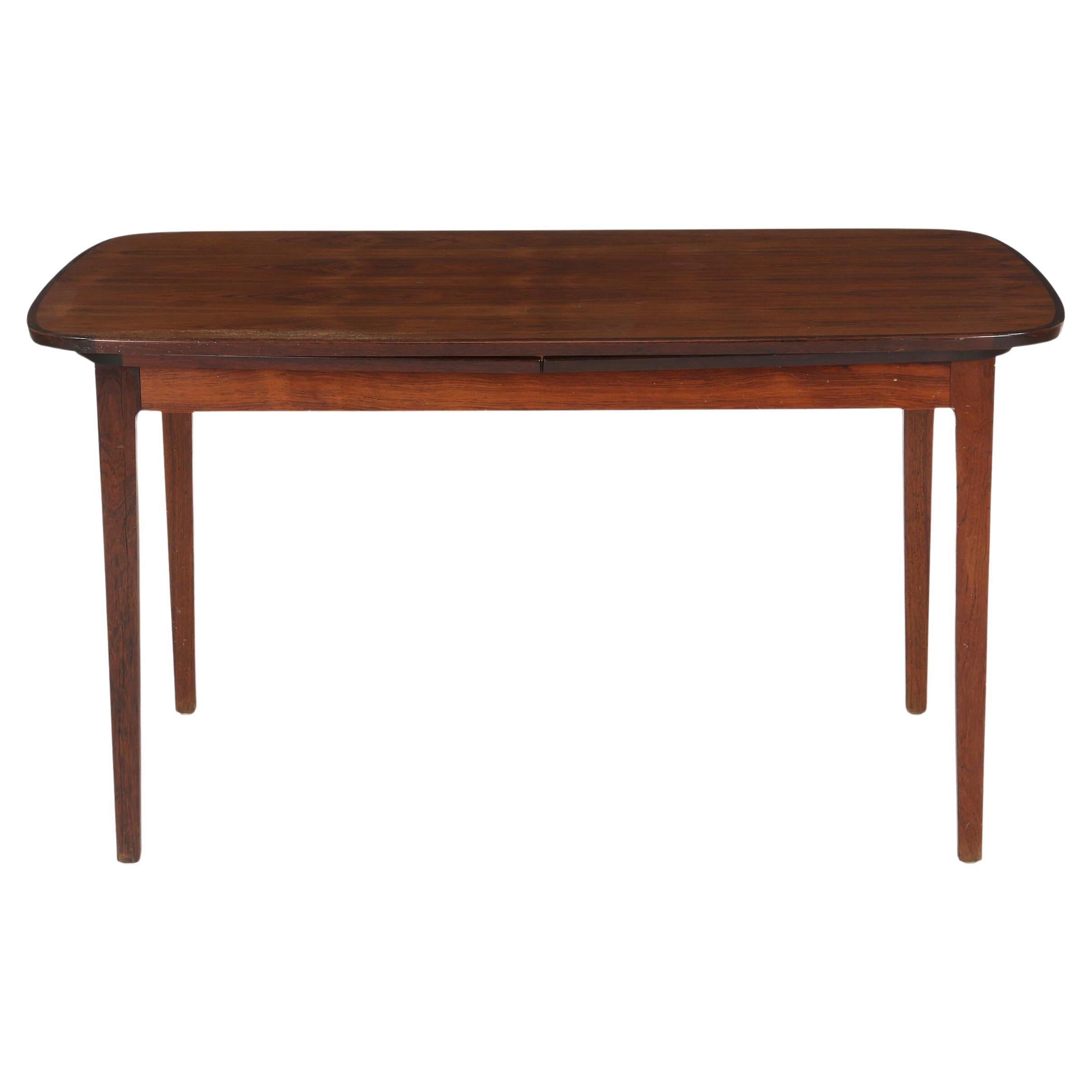 Danish Dining Table designed by Erik Kolling Andersen and made by Peder Pedersen For Sale