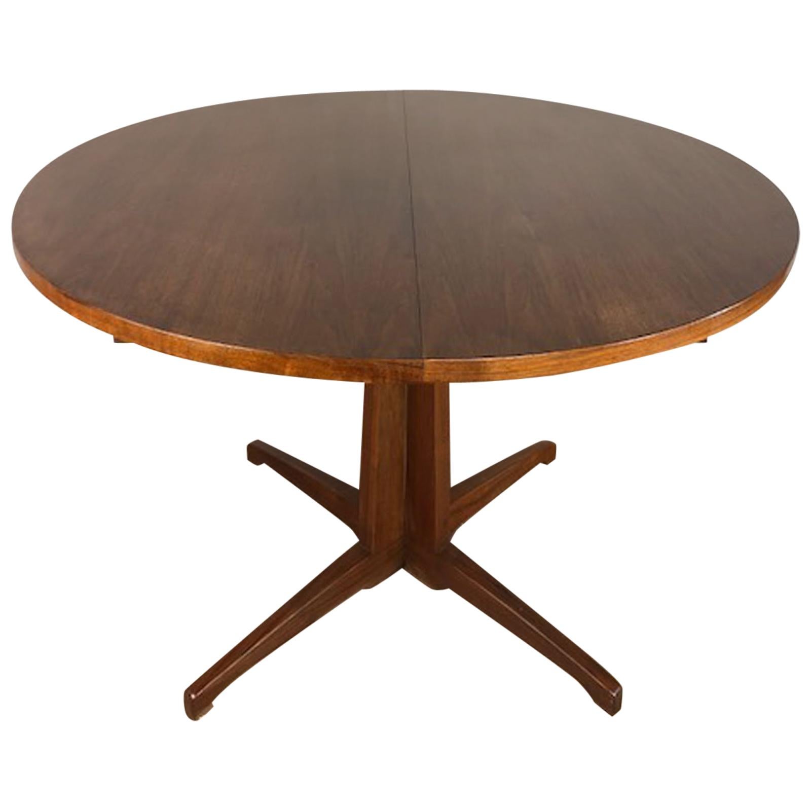 Danish Dining Table in Walnut For Sale