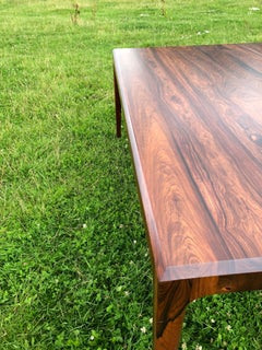 Danish Dining Table of Solid Rosewood