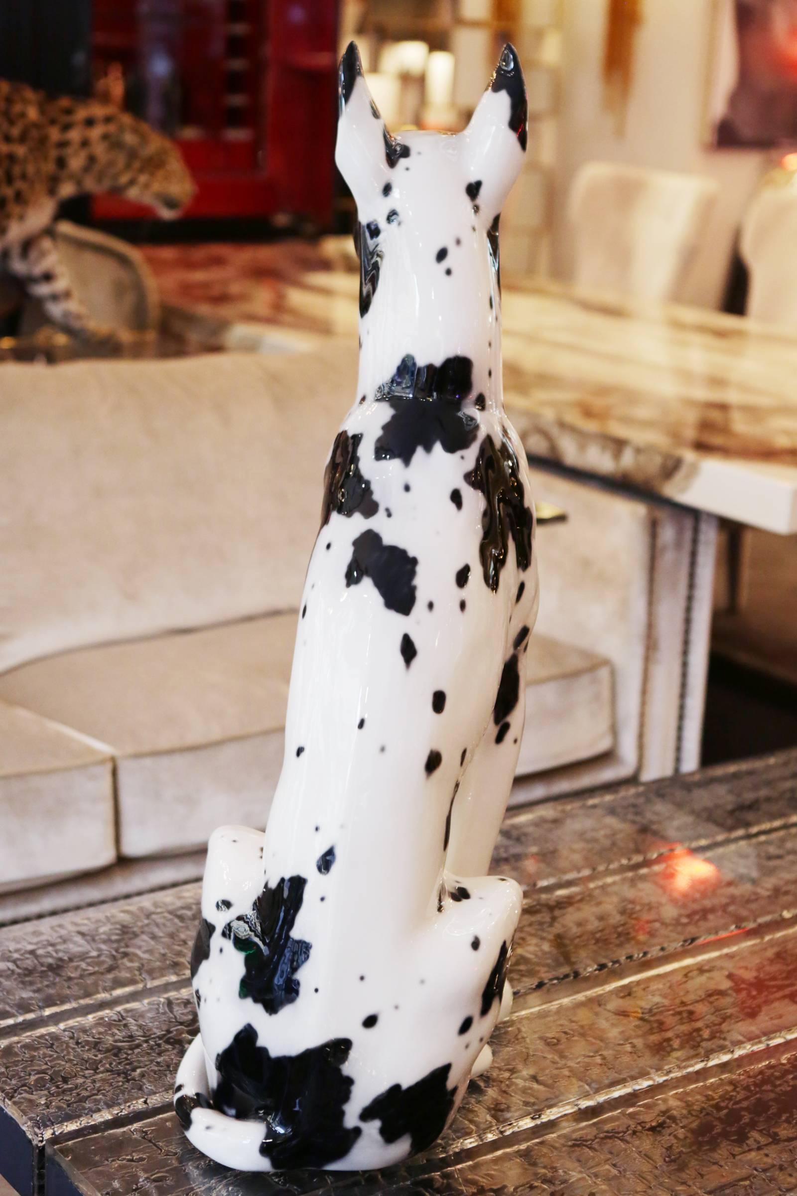 XXI secolo e contemporaneo Scultura di cane danese in vendita