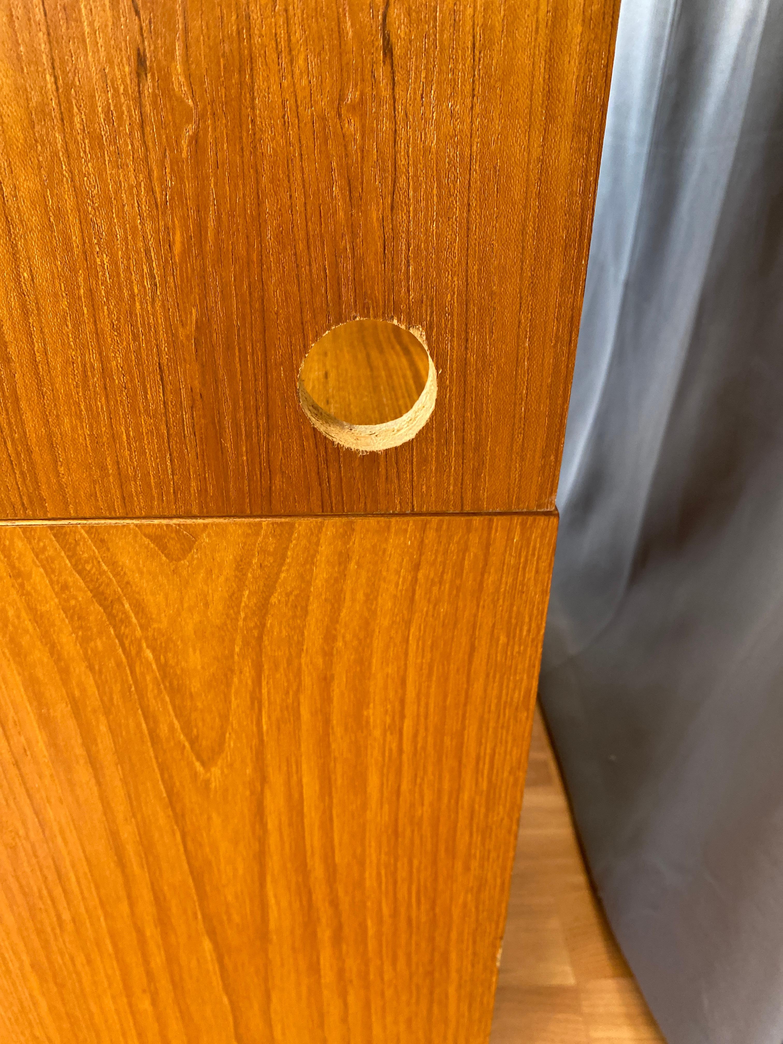Danish Domino Teak Credenza & Shelving Unit 13