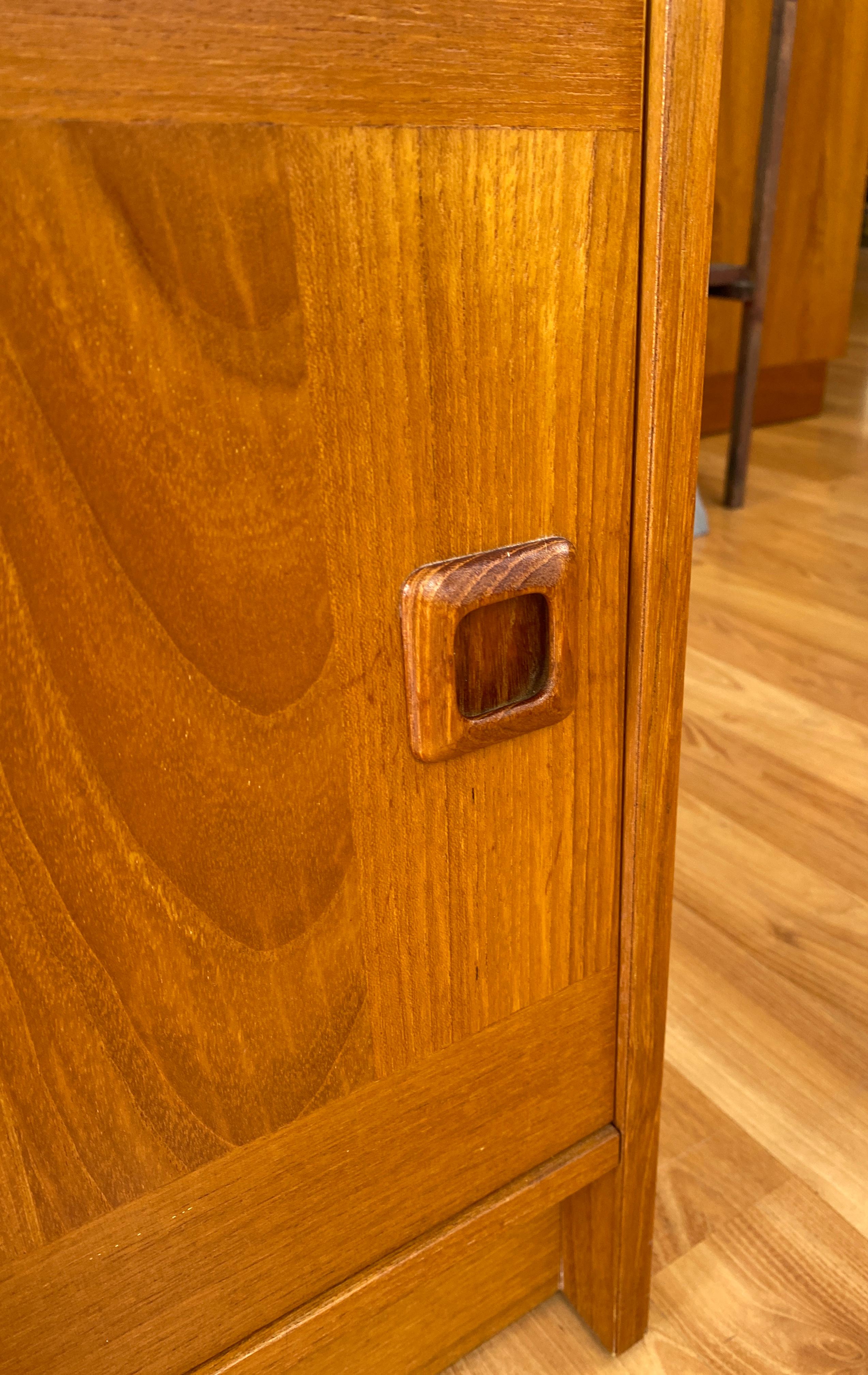 Danish Domino Teak Credenza & Shelving Unit 2