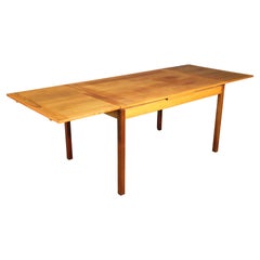 Vintage Danish Draw Leaf Dining Table