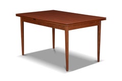 Danish Draw Leaf Dining Table in Teak