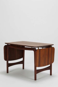 Danish Drop-Leaf Coffee Table in Teak by Hvidt Mølgaard-Nielsen, 1950s