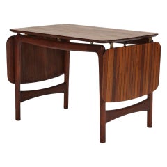 Danish Drop-Leaf Coffee Table in Teak by Hvidt Mølgaard-Nielsen, 1950s