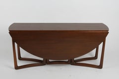 Danish Drop-Leaf Table by Peter Hvidt & Orla Molgaard Nielsen for France & Son