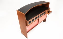 Danish Dyrlund Dry Bar by Erik Buch Mid Century, 1960s