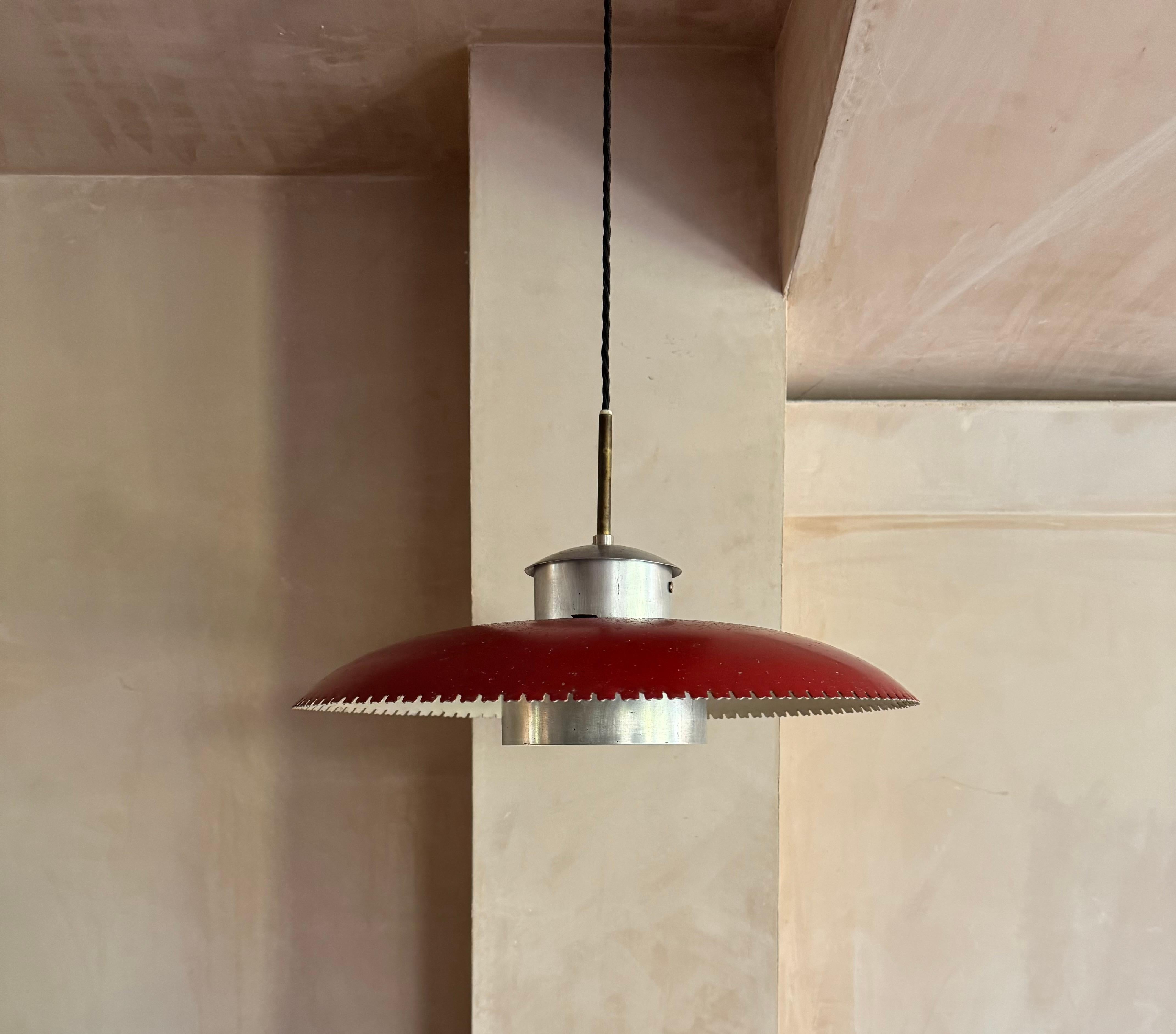 Mid-Century Modern Danish early 1950’s ceiling light For Sale