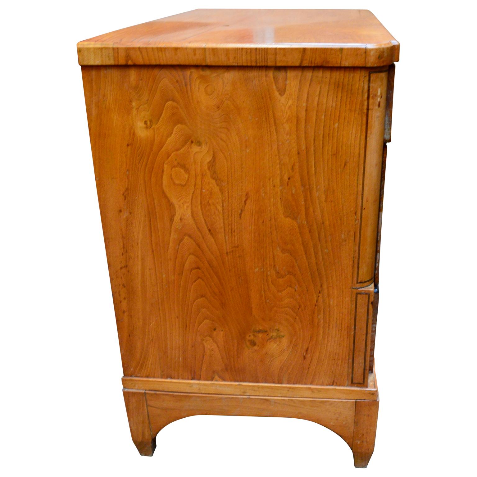 Danish Early 19th Century Biedermeier Pine Dresser 1