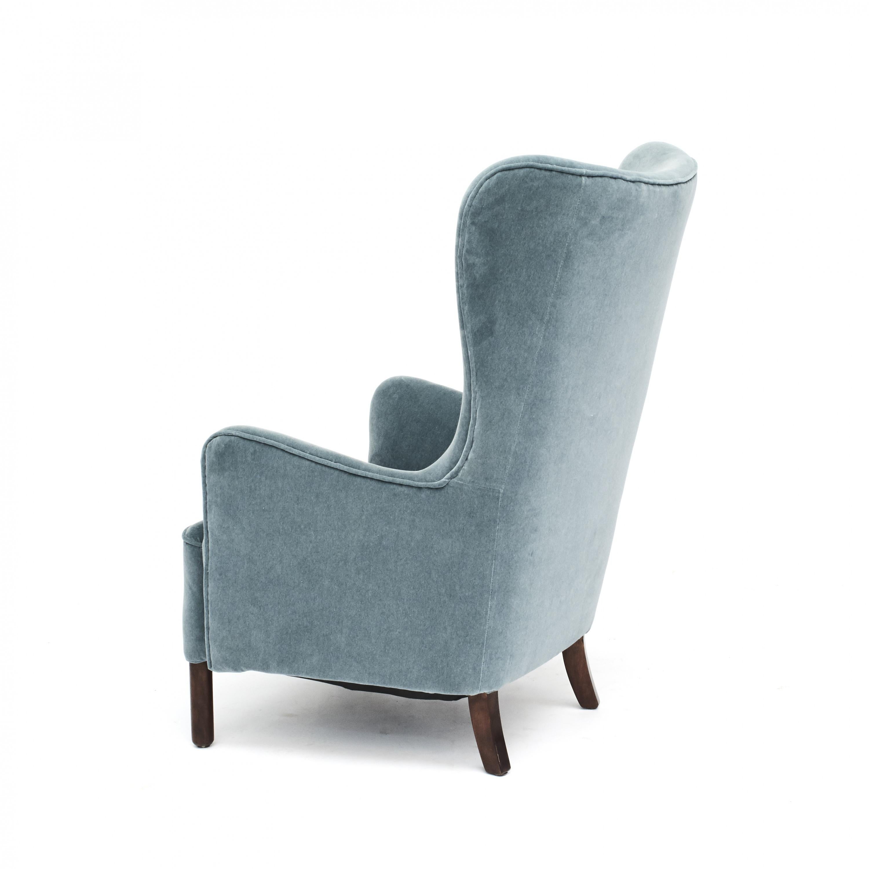 Moderne Fauteuil danois, fauteuil à bascule, 1930-1940 en vente