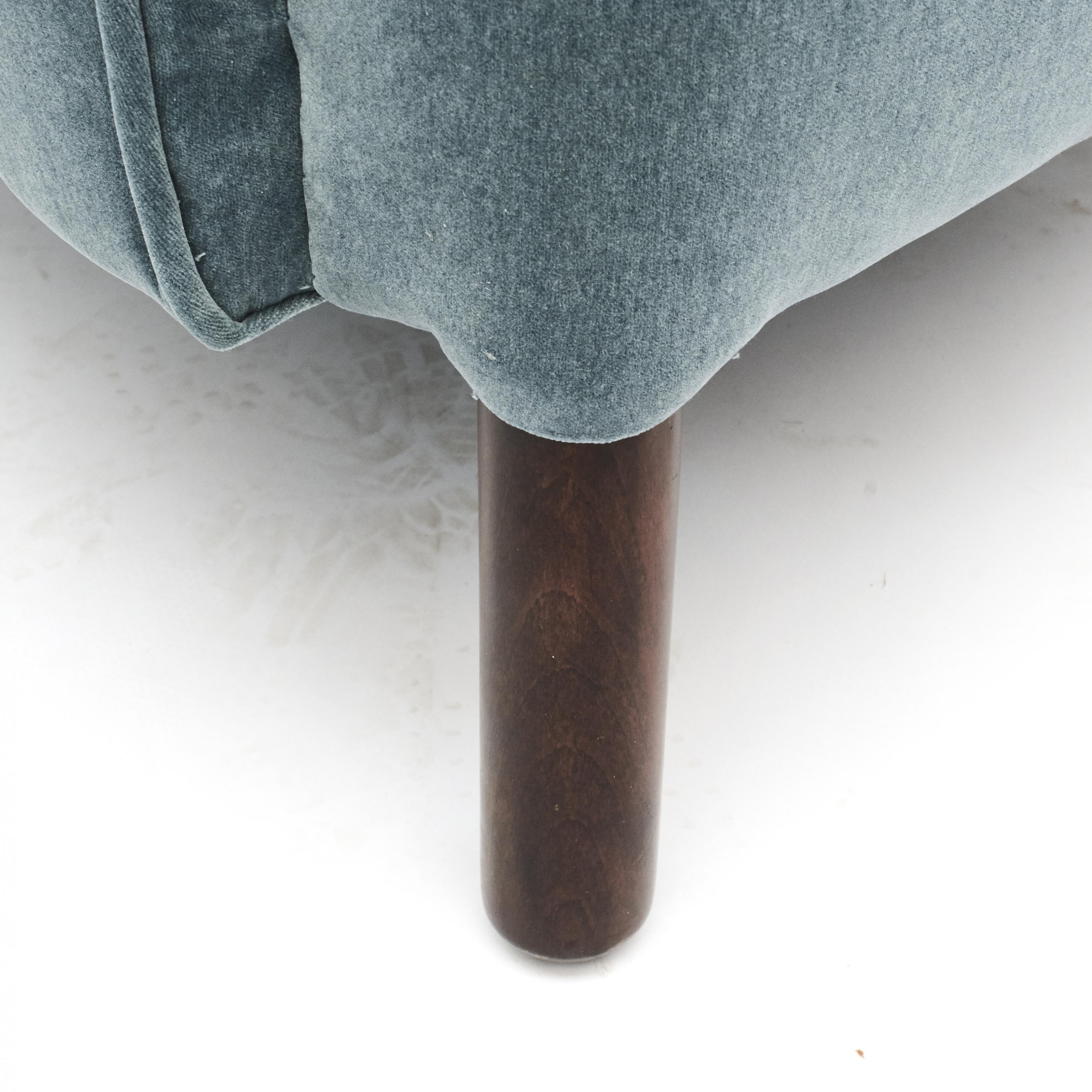 Tissu Fauteuil danois, fauteuil à bascule, 1930-1940 en vente