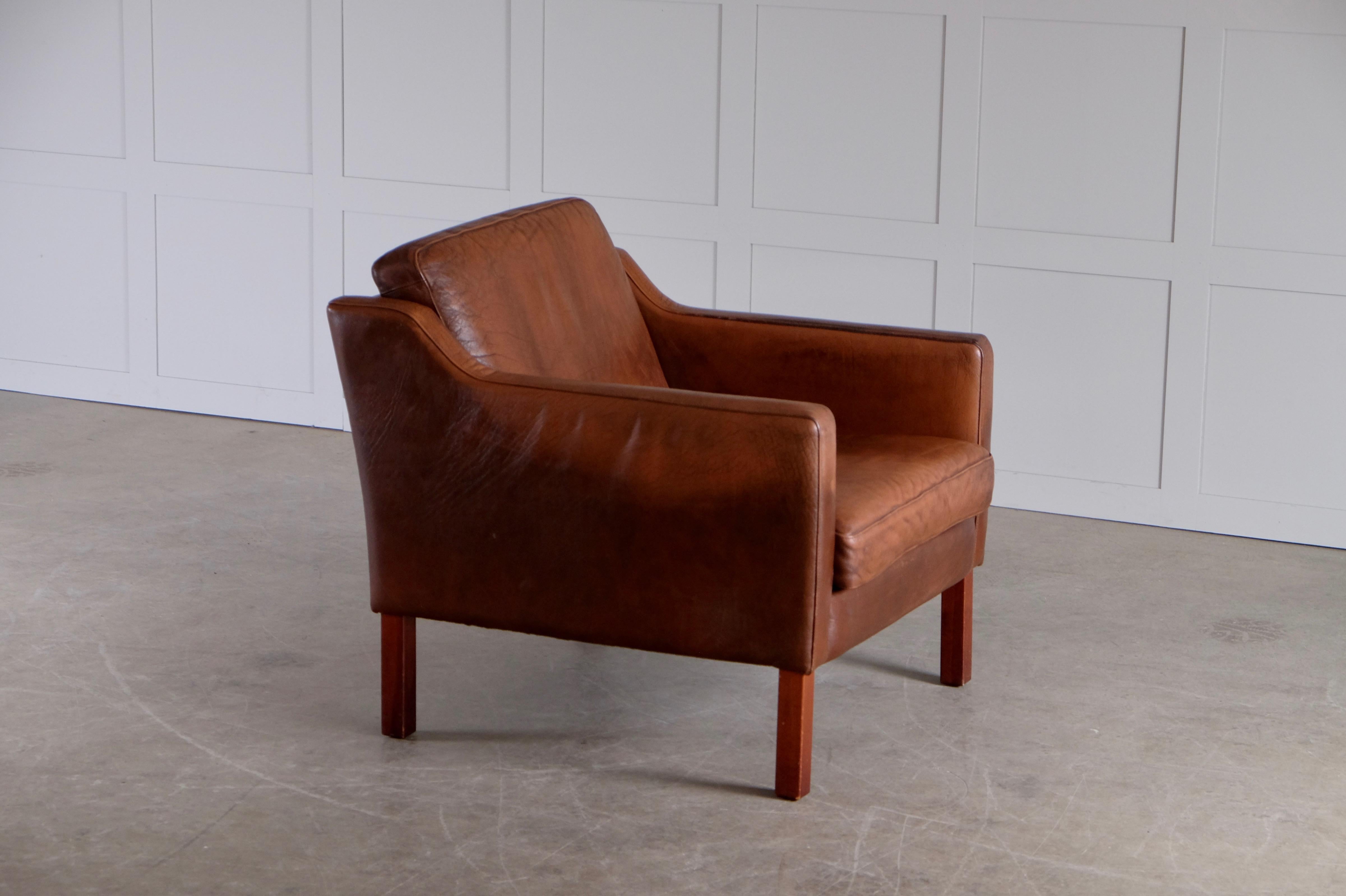 Danish Easy Chair by Henning Jensen Møbler, 1970s 5