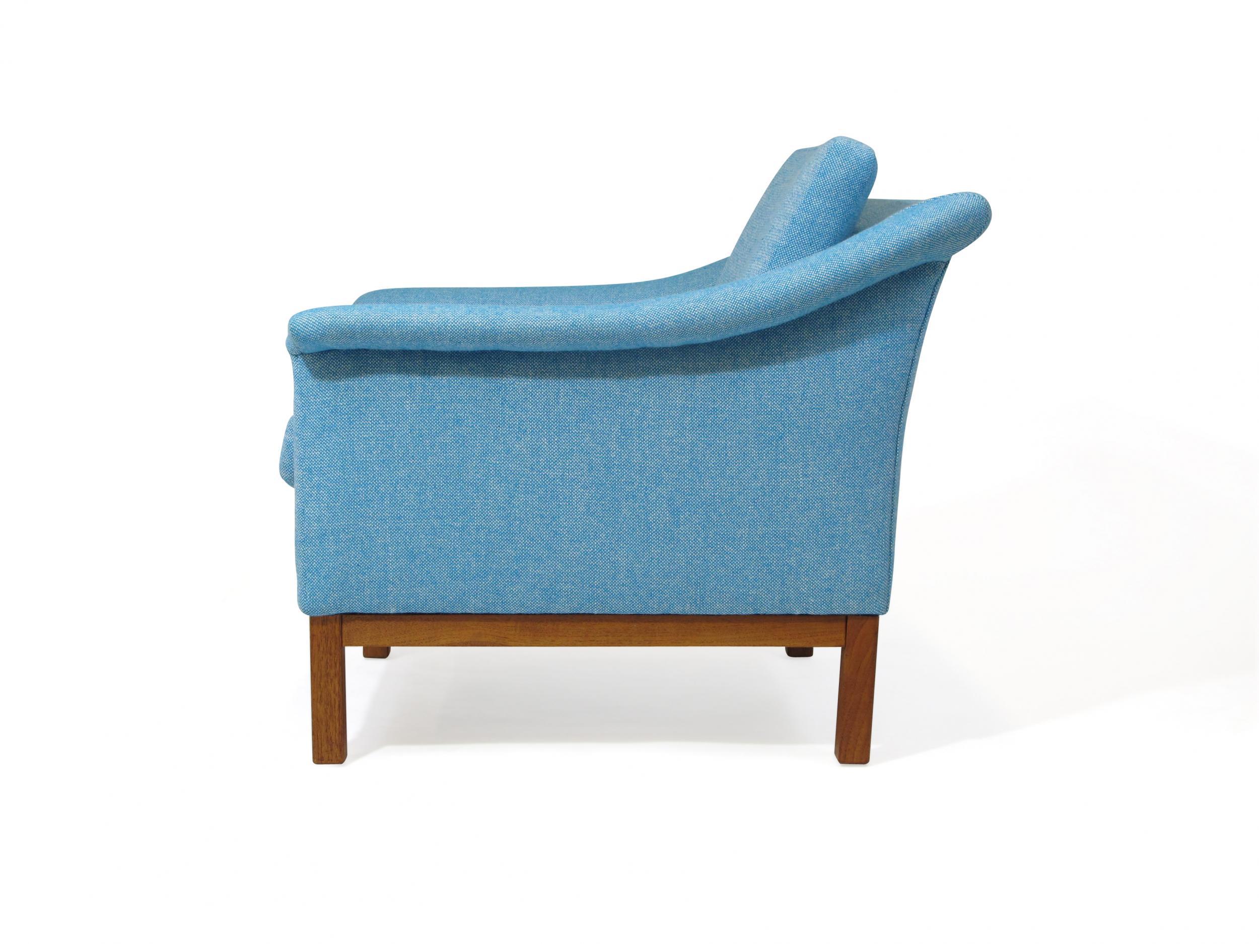 20th Century Folke Ohlsson Mid-Century Danish Lounge Chair For Sale