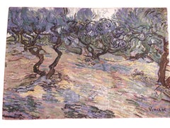 Danish Ege Axminster Vincent van Gogh "Olive Trees" Woll Rug