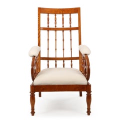 Danish Empire Elmwood Armchair