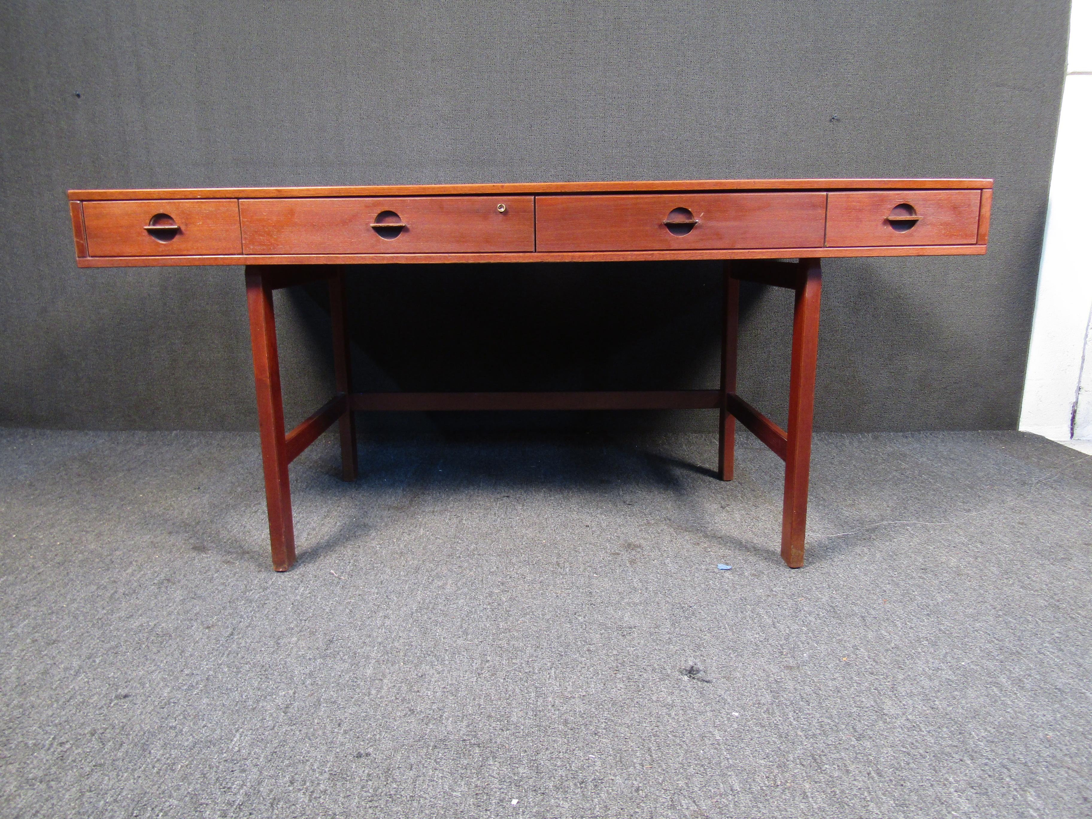 Danish Executive Desk by Peter Lovig Nielson For Sale 5