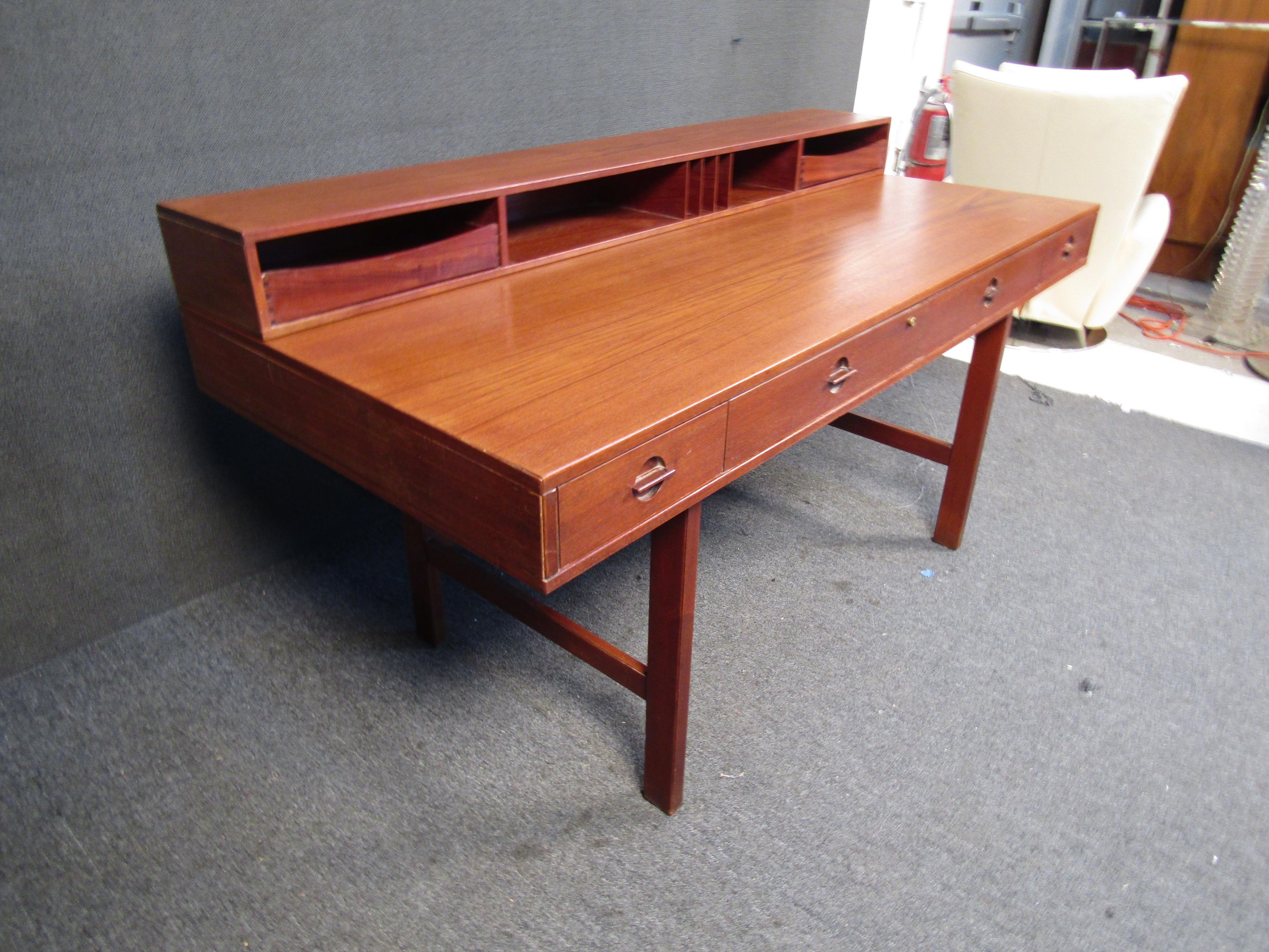 Mid-Century Modern Danish Executive Desk by Peter Lovig Nielson For Sale