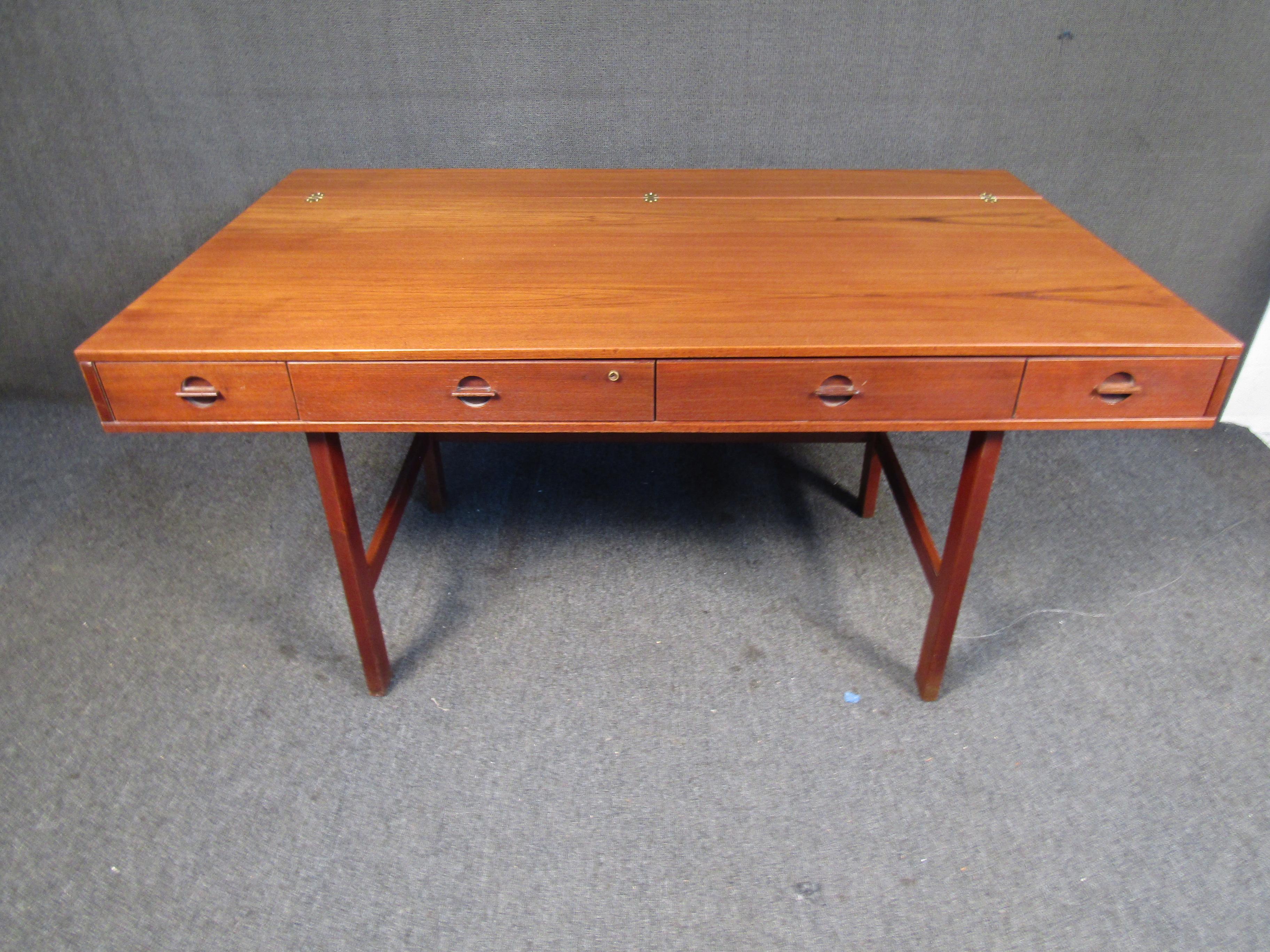 Danish Executive Desk by Peter Lovig Nielson For Sale 1