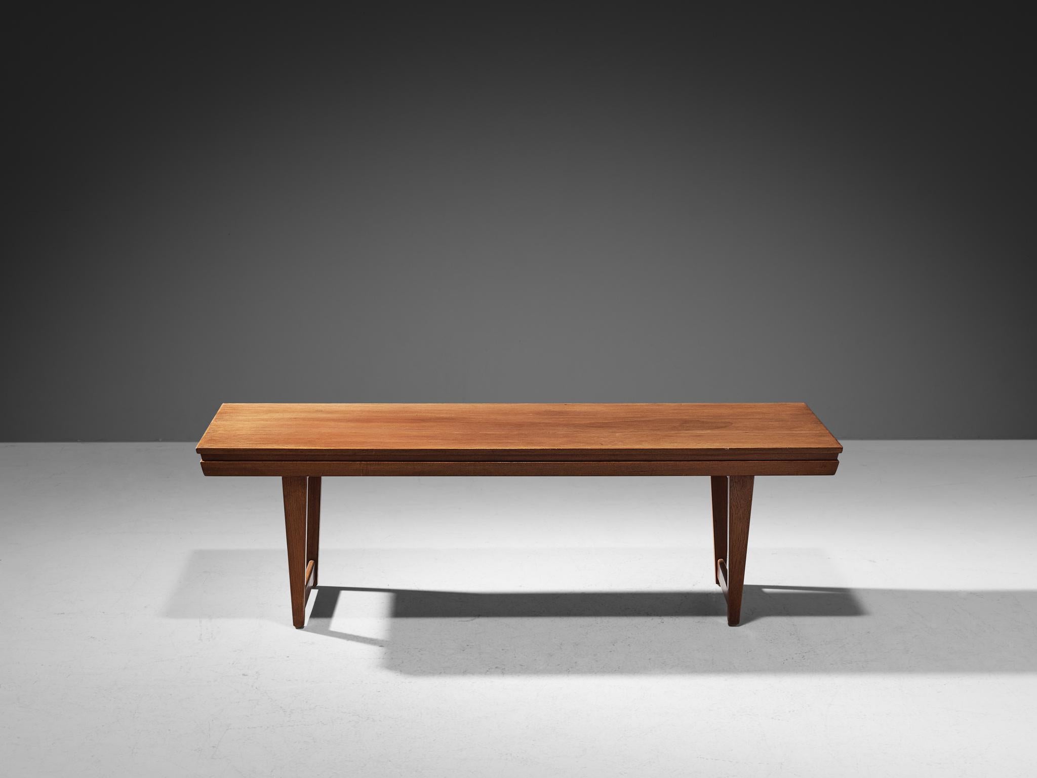 Danish Extendable Coffee Table in Teak  For Sale 4