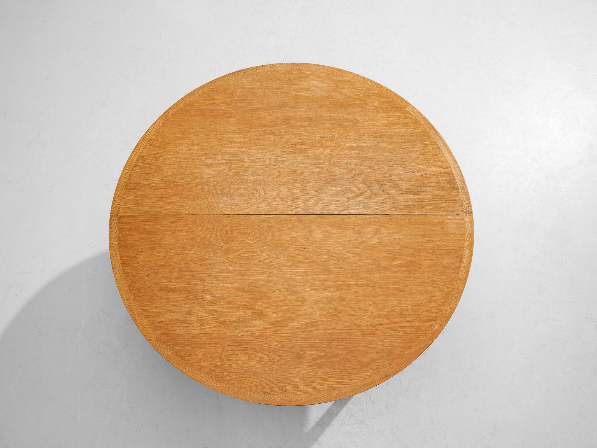 Danish Extendable Dining Table in Oak  5