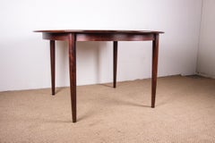 Tavolo da pranzo allungabile danese in palissandro Rio Model 55, Arne Vodder per Sibast