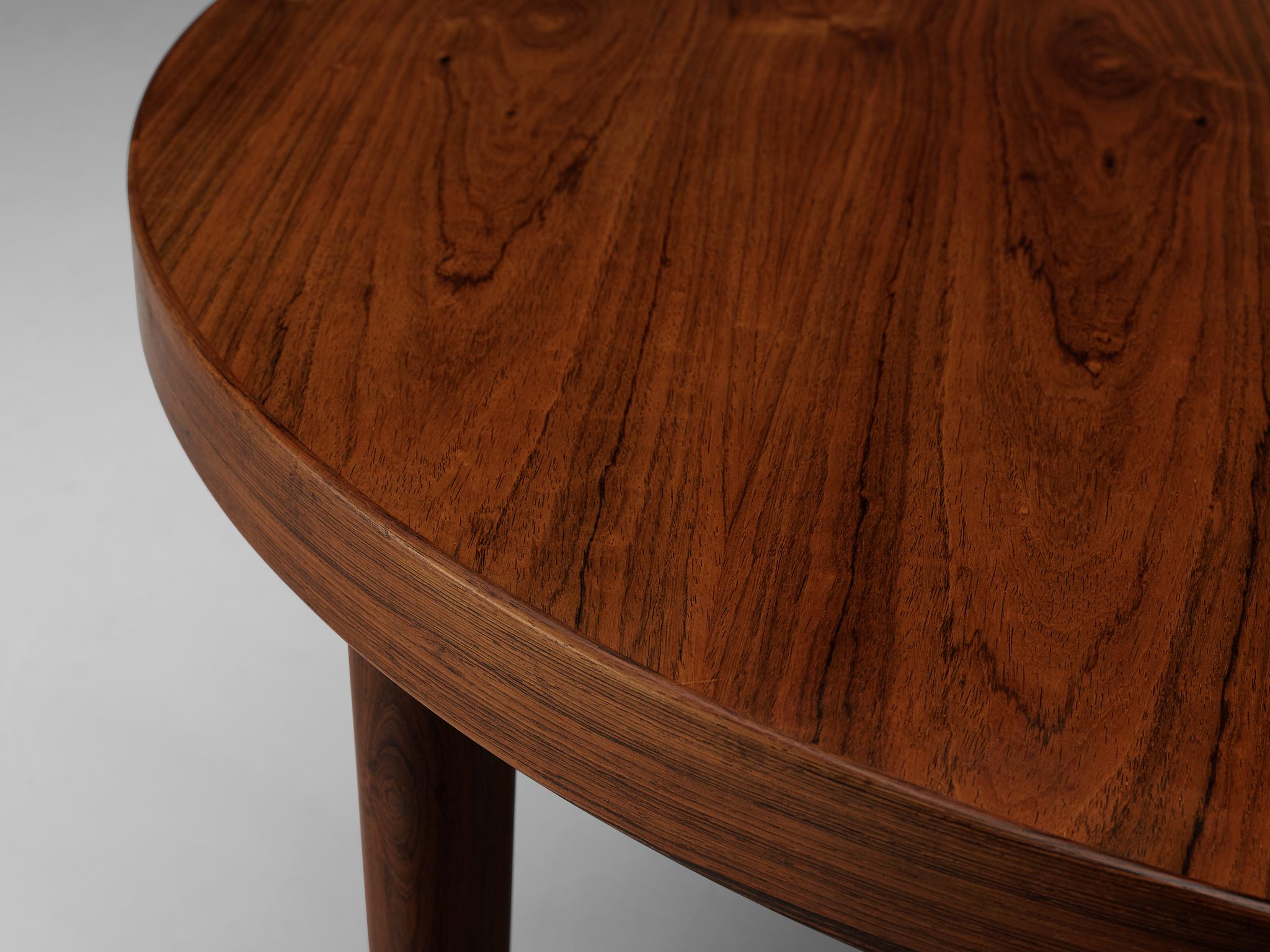 Danish Extendable Dining Table in Rosewood 1