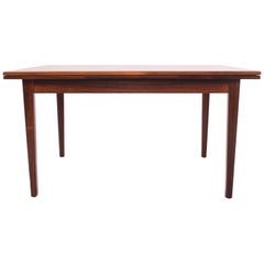 Danish Extendable Dining Table in Rosewood