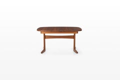 Danish Extendable Dining Table in Solid Teak, 1960s