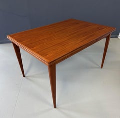Danish Extendable Dining Table in Teak by Niels O. Møller for J.L. Møller