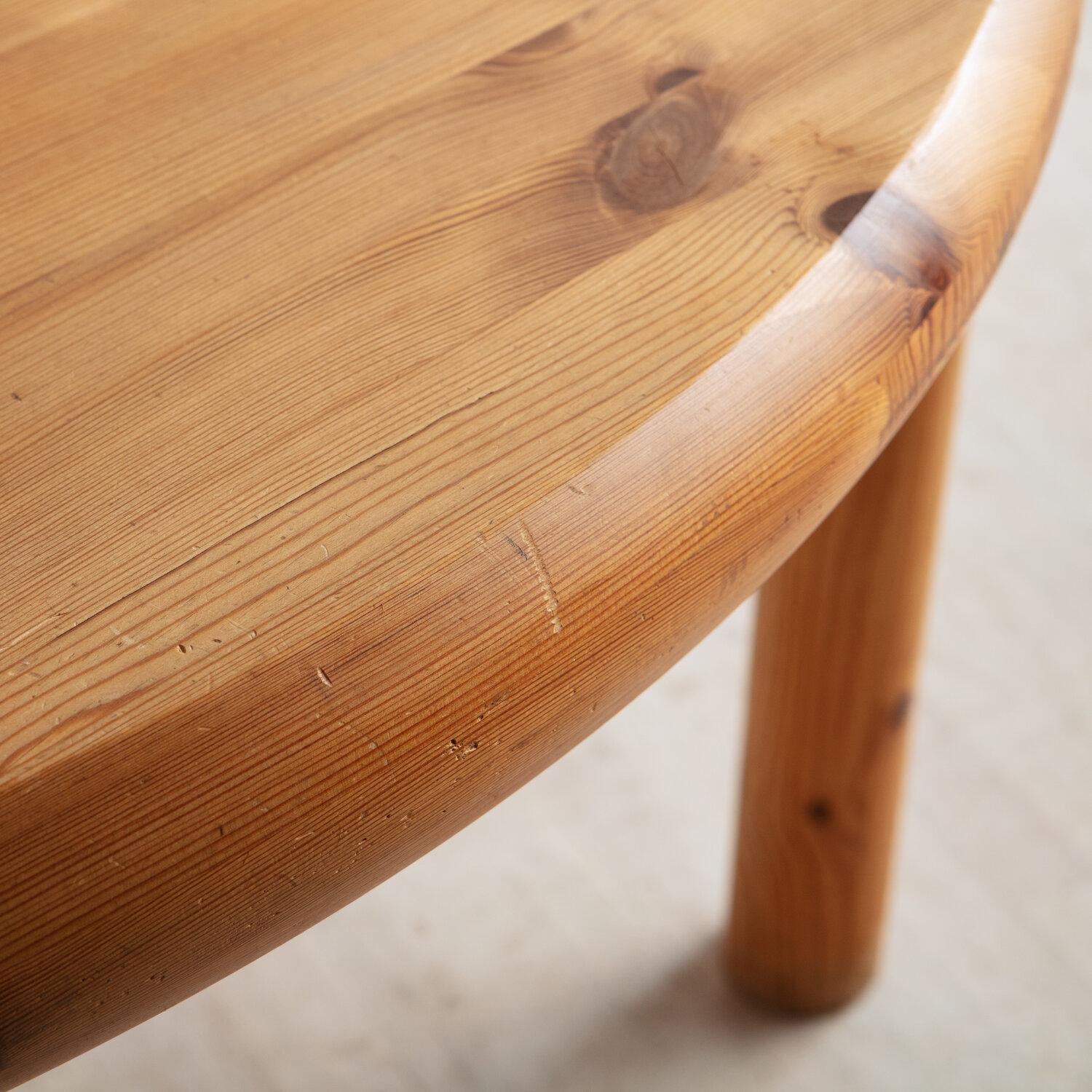 Danish Extendable Pine Dining Table by Rainer Daumiller 1