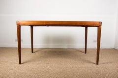 Danish Extendable Teak Dining Table by Henry Walter Klein for Bramin.