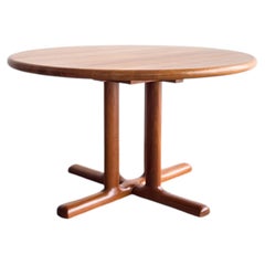 Danish Extendable Teak Wood Dining Table by Dyrlund, 1960s