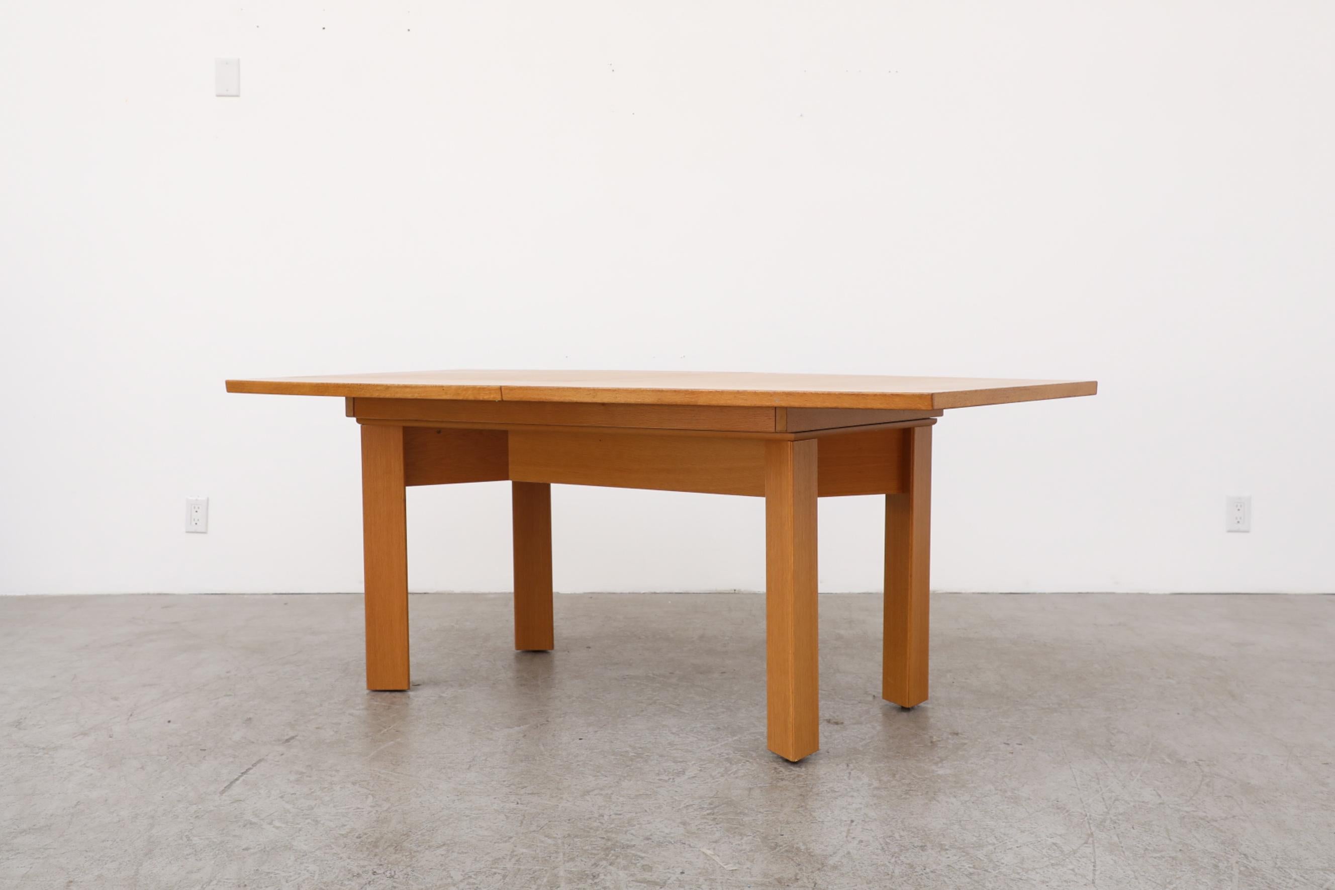 Mid-Century Danish Oak Extension Desk or Dining Table by Skovby Møbelfabrik For Sale 7