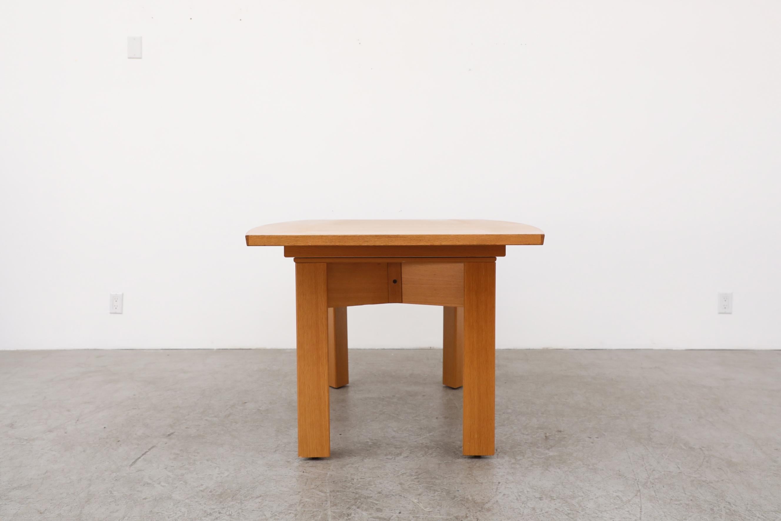 Mid-Century Danish Oak Extension Desk or Dining Table by Skovby Møbelfabrik For Sale 8