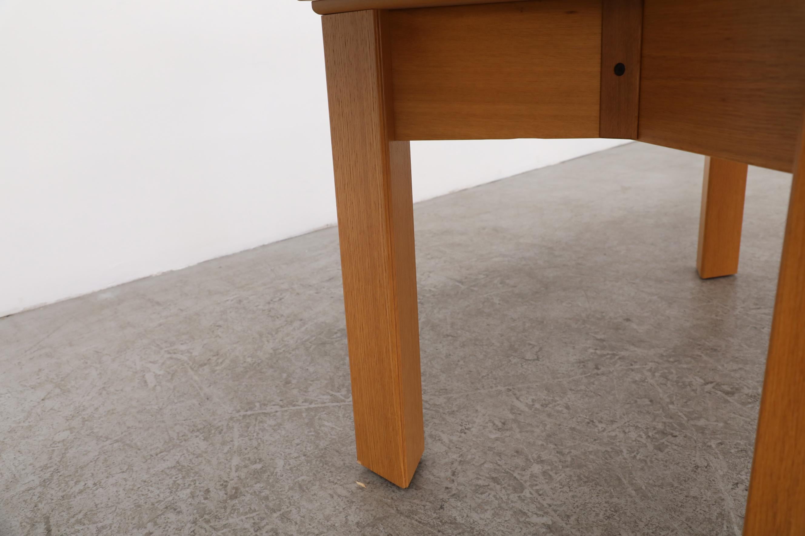 Mid-Century Danish Oak Extension Desk or Dining Table by Skovby Møbelfabrik For Sale 14