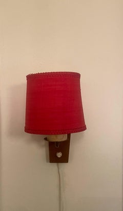 Danish Fabric Shade Wall Sconce