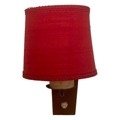 Danish Fabric Shade Wall Sconce