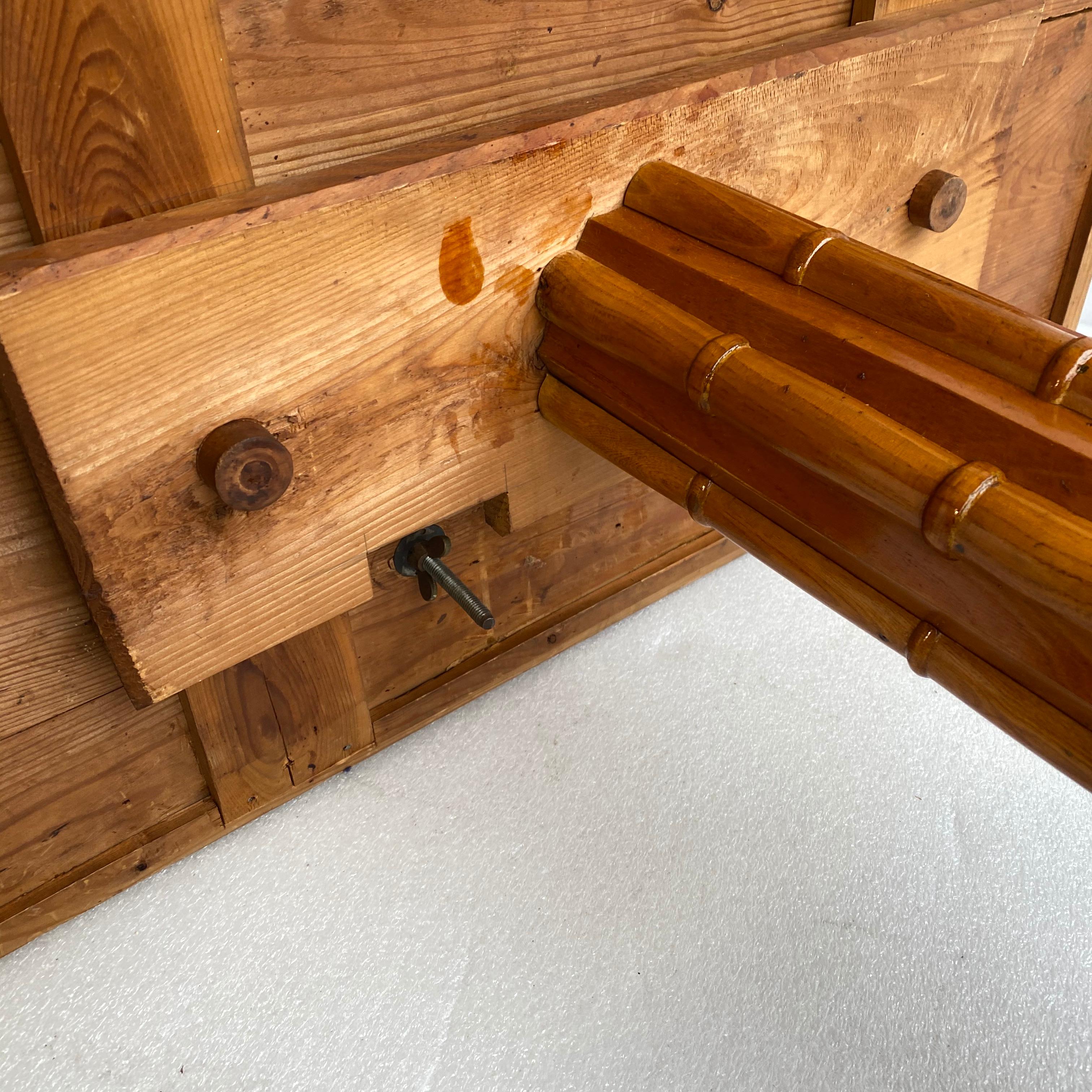 Danish Faux Bamboo Biedermeier Game Table 13