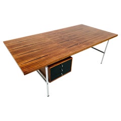 Danish FK-196 Desk by P. Fabricius and J. Kastholm for Kill International, 1960s