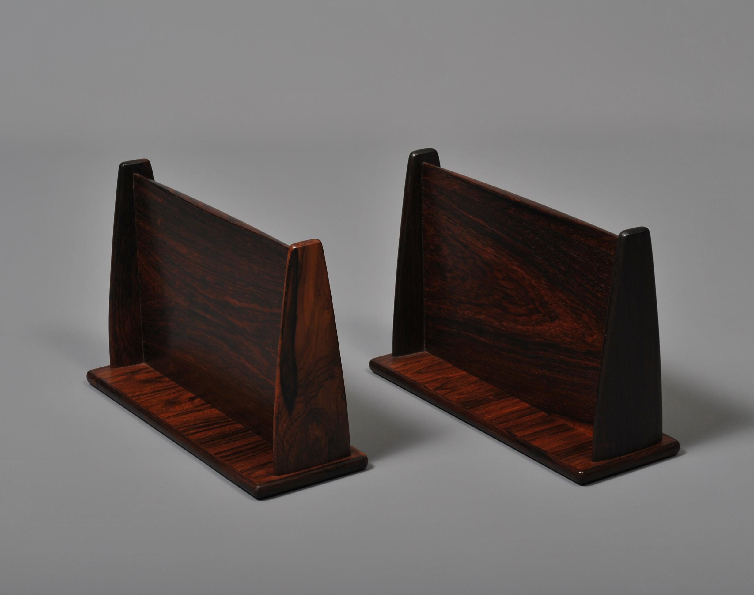 Hardwood Danish Floating Shelves, Melvin Mikkelsen