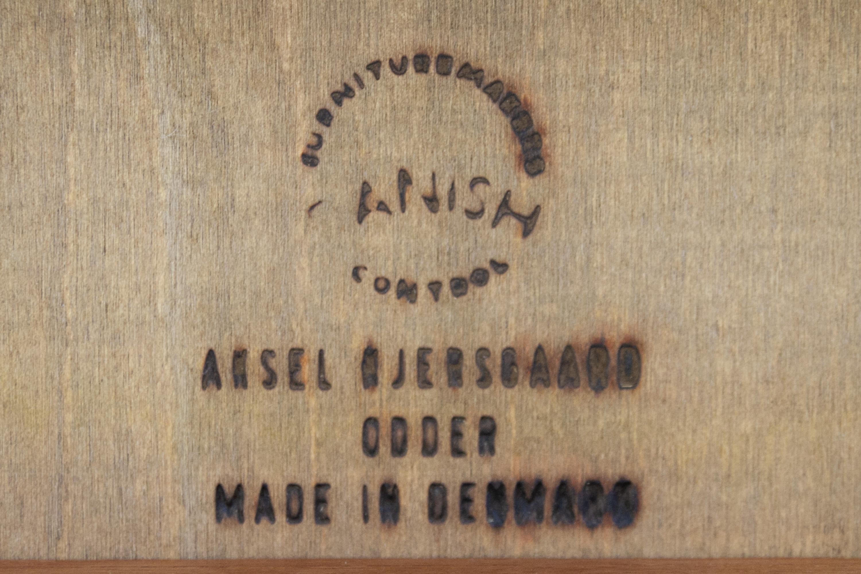 Metà XX secolo Scaffale galleggiante danese in teak di Kai Kristiansen per Aksel Kjersgaard, 1960. in vendita