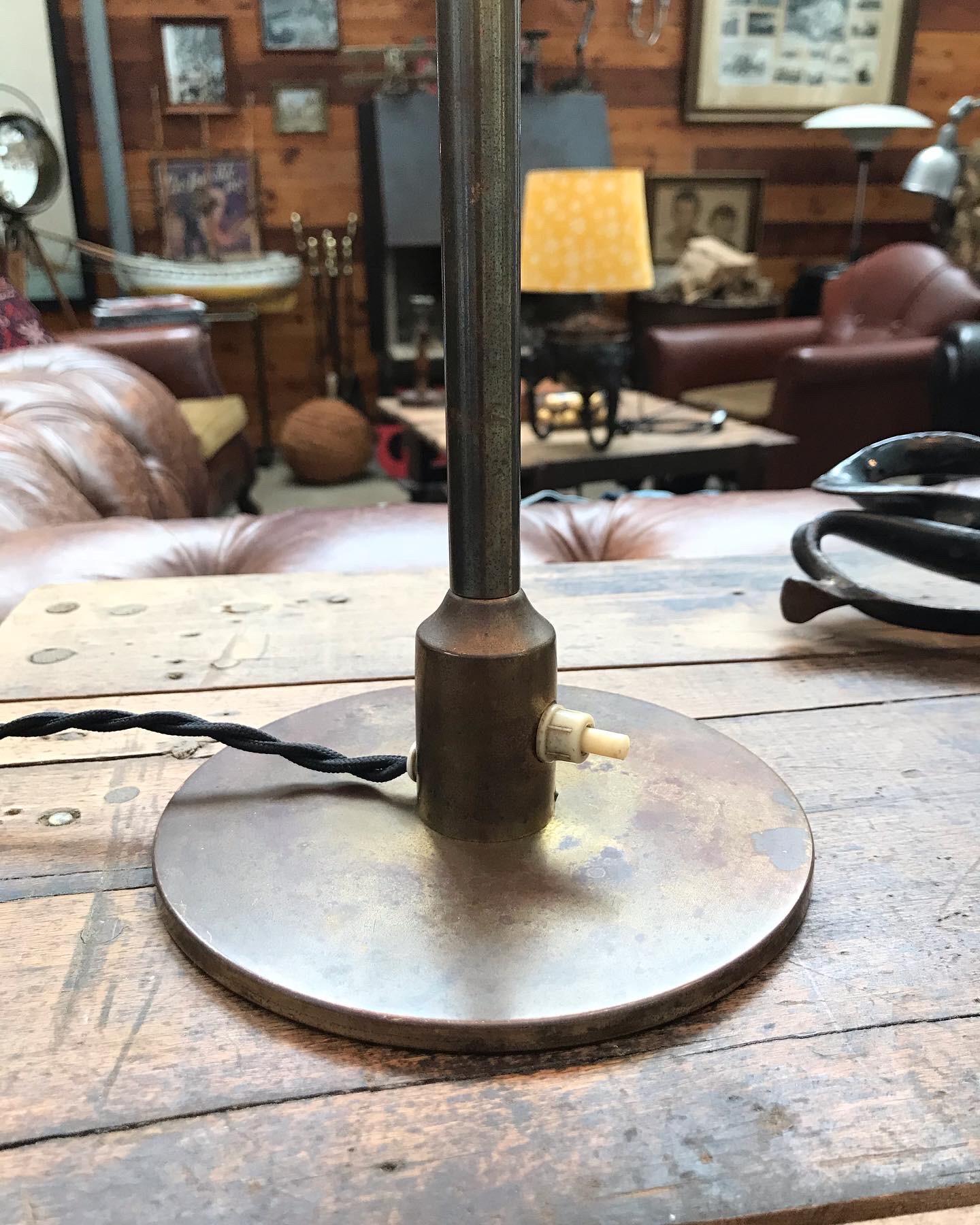 Hand-Crafted Danish Fog & Mørup Table Lamp from the 1950s For Sale