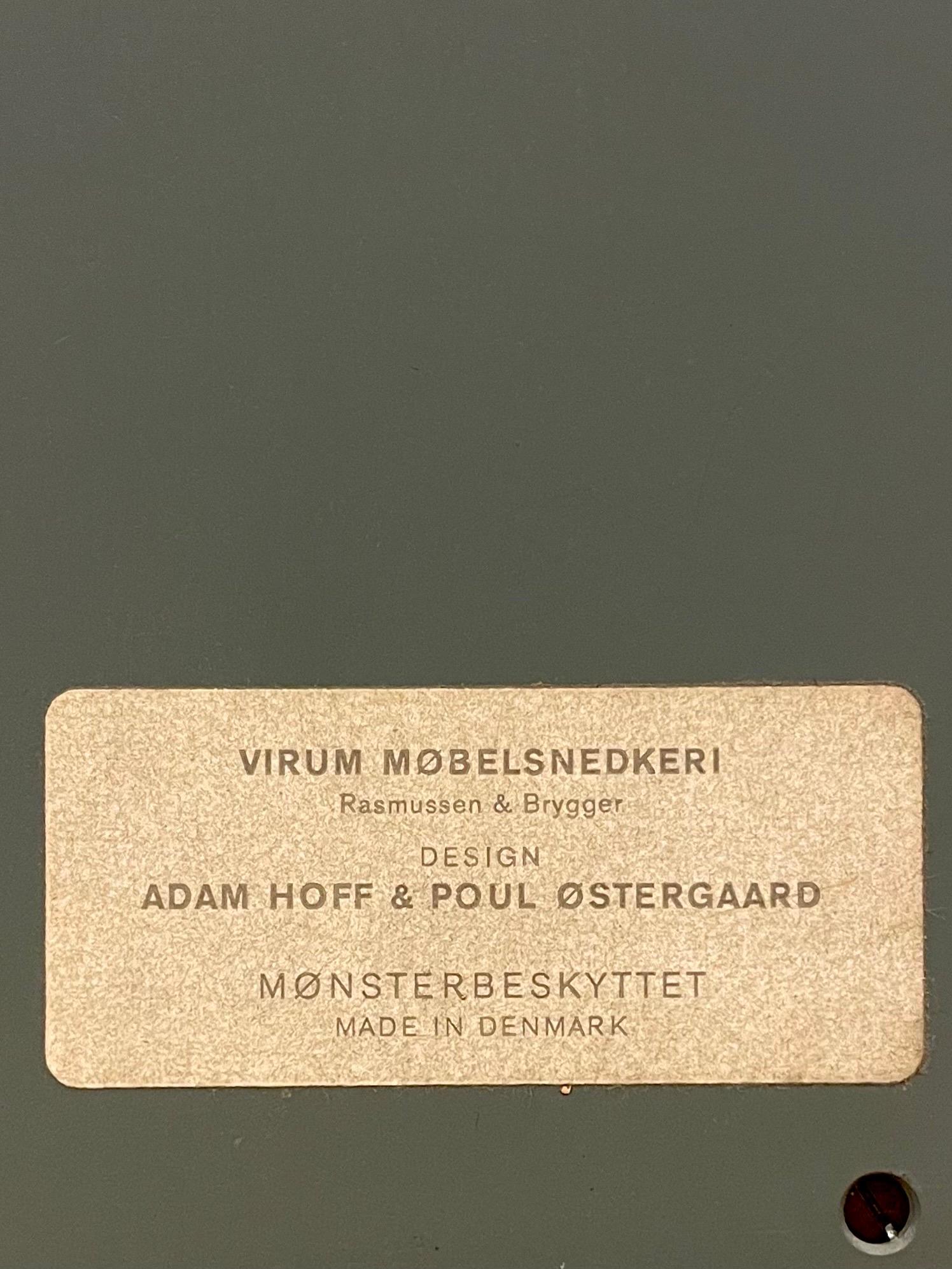 Danois Valet pliable danois en teck de Hoff & Østergaard pour Virum Møbelsnedkeri en vente