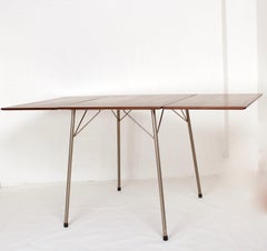 Danish Folding Dining Table by Arne Jacobsen for Fritz Hansen Model 3601, 1950s