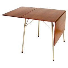 Danish Folding Dining Table by Arne Jacobsen for Fritz Hansen Model 3601, 1950s