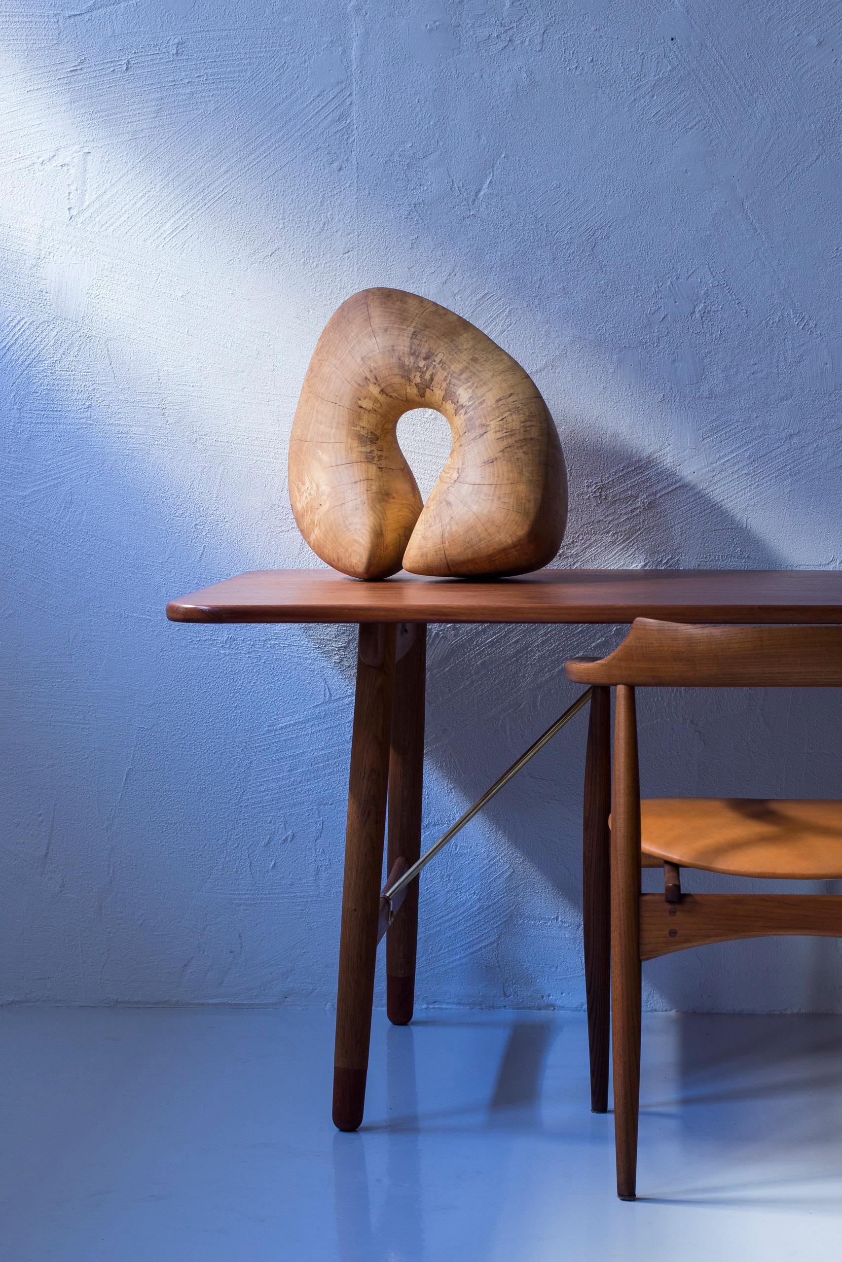 Danish free form sculpture in maple, Denmark, 1950-60s, Organic For Sale 6