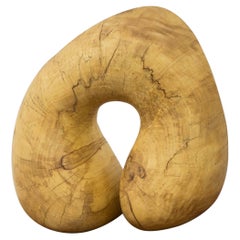 Danish free form sculpture in maple, Denmark, 1950-60s, Organic