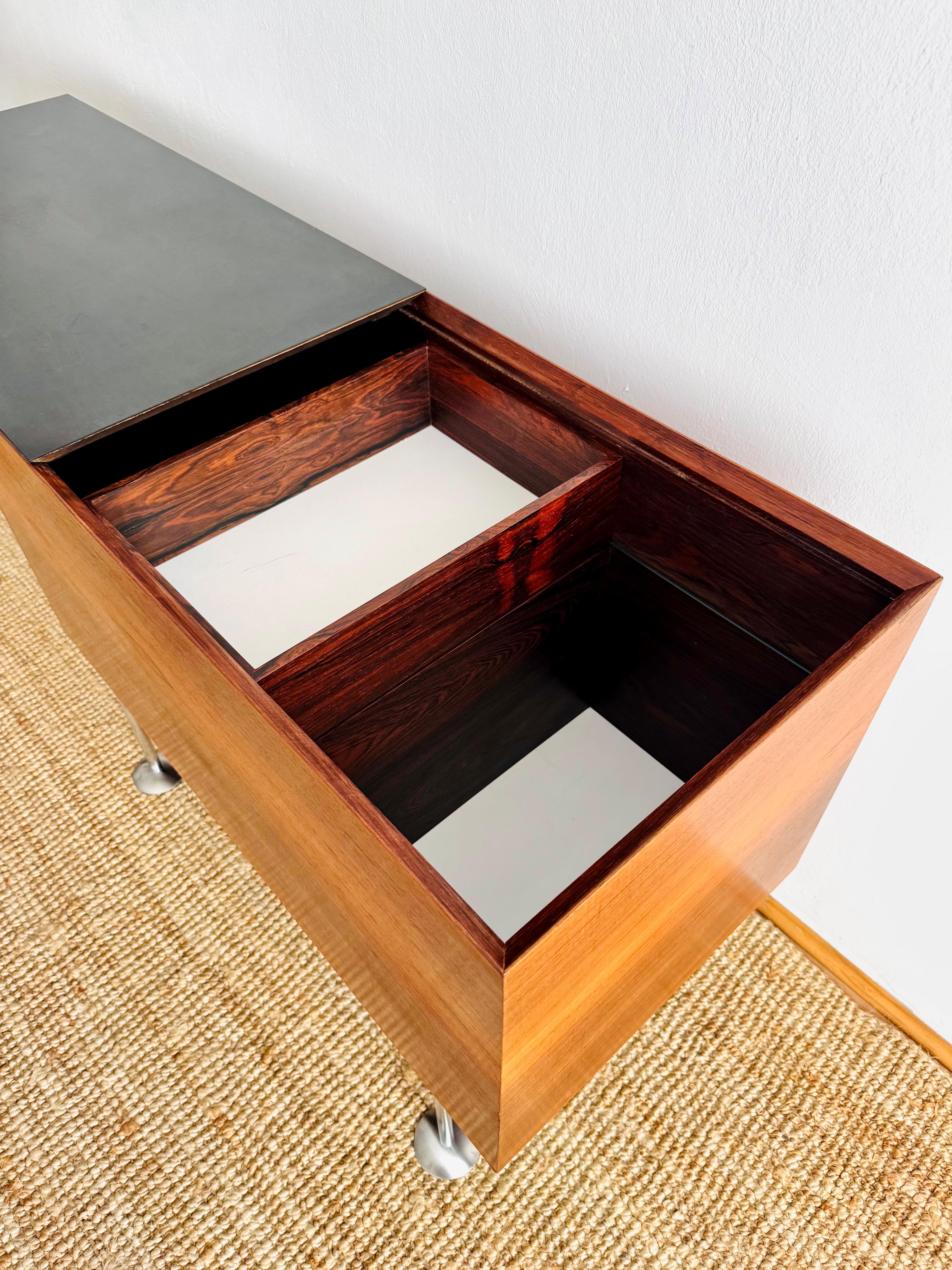 Danish Freestanding Bar Cabinet by Poul Nørreklit For Sale 4